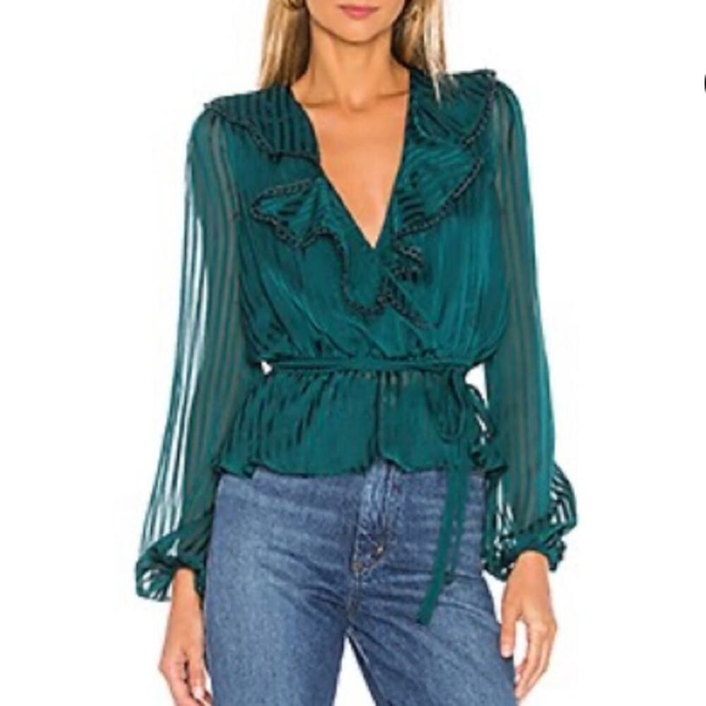 Revolve X Privacy Please Juliana Top In Moss Green Size